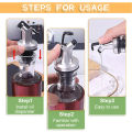 2/3PCS Oil Bottle Stopper Cap Dispenser Sprayer Lock Wine Pourer Sauce Nozzle Liquor Leak-Proof Plug Bottle Stopper Kitchen Tool. 