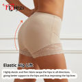 Flarixa Lace Safety Pants Under Skirt Boxers for Women Anti Chafing Shorts With High Waist Hip Lifting Panties Boyshorts.