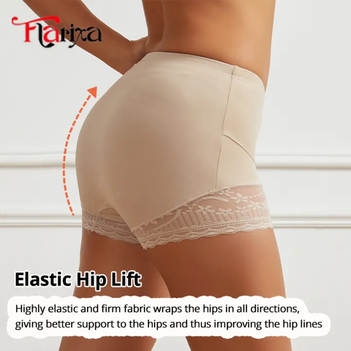 Flarixa%20Lace%20Safety%20Pants%20Under%20Skirt%20Boxers%20for%20Women%20Anti%20Chafing%20Shorts%20With%20High%20Waist%20Hip%20Lifting%20Panties%20Boyshorts%20-%20Image%203