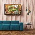 Adult Jigsaw Puzzle 1000 Pieces Puzzle Toys Landscape Animation Paper Puzzle Decorative Painting Exercise Brain Thinking. 