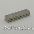 10 Pieces of Magnets 12X4X2Mm Square 12*4*2mm Magnet Neodymium Strong Magnet 12X4X2Mm Strong Suction Magnet 12*4*2mm Sticks Firmly, Durable, Ready to Ship. 