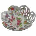 Flower fruit basket-assorted brand Italiano melamine. 