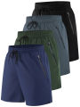 Men'S Athletic Shorts for Gym Workouts, Quick-Drying, Lightweight Shorts for Basketball And Running, Featuring an Elast.