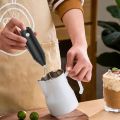 1/2sets Handheld Electric Mixer with Egg Beater Set Portable Milk Foam Maker for Travel Coffee Baking Food Whisk Kitchen Tool.