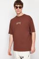 Wild  Printed  Cotton T-Shirt For Men - 100% Cotton, Wide Fit / Summer. 
