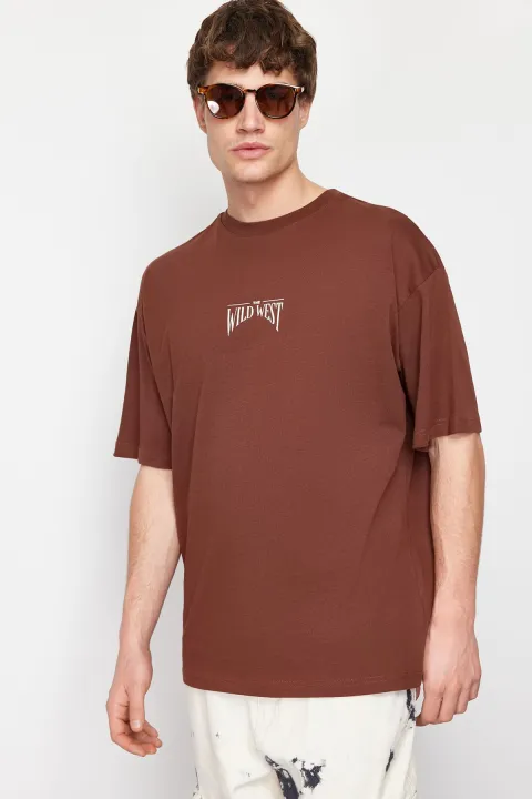Wild%20%20Printed%20%20Cotton%20T-Shirt%20For%20Men%20-%20100%25%20Cotton,%20Wide%20Fit%20/%20Summer%20-%20Image%204