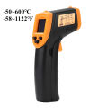 Digital Infrared Thermometer -50~600℃ / -58~1122℉ Contactless Temperature Tester IR Laser Pyrometer LCD Non-Contact Pyrometer. 