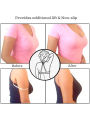 12/ pcs Elliptic shape Women Bra Strap Clips Fashion Wedding Party Invisible Bra Buckle Holders Underwear Non-slip Cross St. 