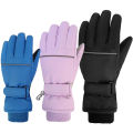 2025 Children Ski Gloves Keep Finger Warm Waterproof Thicken Mittens Winter Snowboard Snow Kids Gloves for Boys Girl Accessories. 