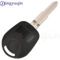 JYQ 2 Buttons Remote Head Car Key 315Mhz 433.92Mhz 447 MHZ 4D60 Chip For Ssangyong Actyon Kyron Actio Rexton Aoto Fob Control. 