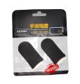 Wasp Feelers Original Mobile Gaming Finger Sleeves - Armed to the Fingertips - Anti-Sweat Thumb Guards for PUBG BGMI Free Fire - Pack of 2 Black. 