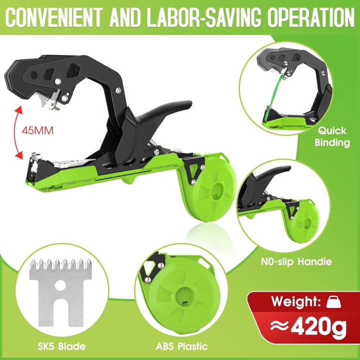 Tree Binding Machine SI FANG Garden Plant Branch Binding Machine Hand Tying Tool for Home ...
