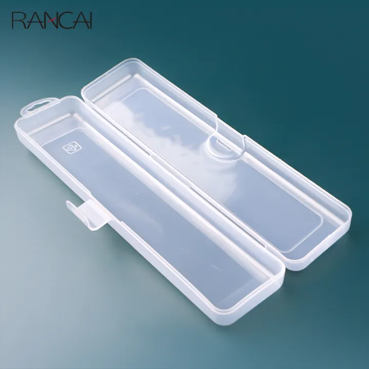 Portable%20Makeup%20Brush%20Storage%20Box%20%20Eyebrow%20Pencil%20Tableware%20Chopsticks%20Transparent%20With%20Cover%20Organizer%20Case%20Beauty%20Tool%20-%20Image%204