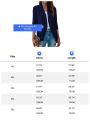 Plus Size V-neck Loose Pleated Cardigans Casual Frill Solid 3/4 Sleeve Spring Summer Fall Cardigan Plus Size Women's Clothing. 