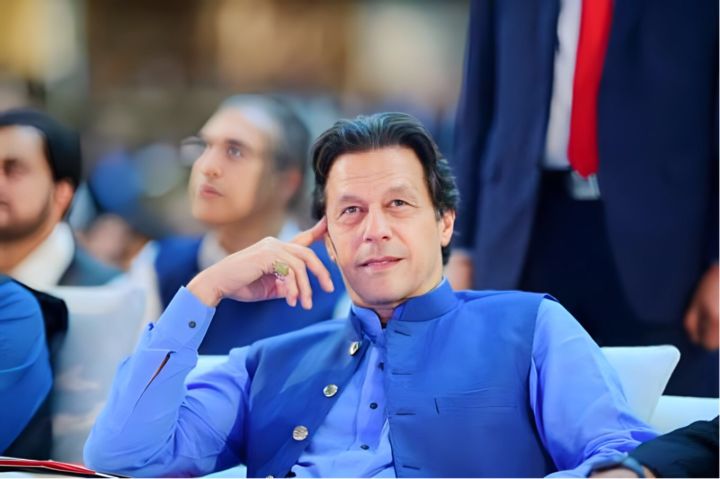 IMRAN KHAN wear Sky Blue Boski unstitched cloth , very soft and premium fabric | GUL CLOTHS | Japani Boski