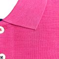 Marks & Spencer Pure 100% Cotton Polo T Shirt Half Sleeves T Shirt For Men & Boys New Arrival Fashion Pink Blue Stripes. 