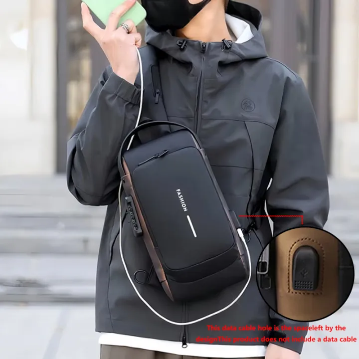Men's%20Anti-Theft%20Chest%20Bag,%20Fashionable%20Motorcycle%20and%20Casual%20Sports%20Sloping%20Backpack,%20Durable%20Oxford%20Fabric%20-%20Image%203
