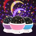 Star Master light Rotating Sky Colourful Light Starry sky night light projector Star and moonlight Table Lamp Night Light Star Master Decoration Light Festival Light - Table Lamp - Table Lamp. 