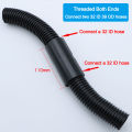 Vacuum Hose Connector Extension Connector Threaded Hose 32/40/50mm Inner Diameter Extension Adapter/Two-Way Connector. 