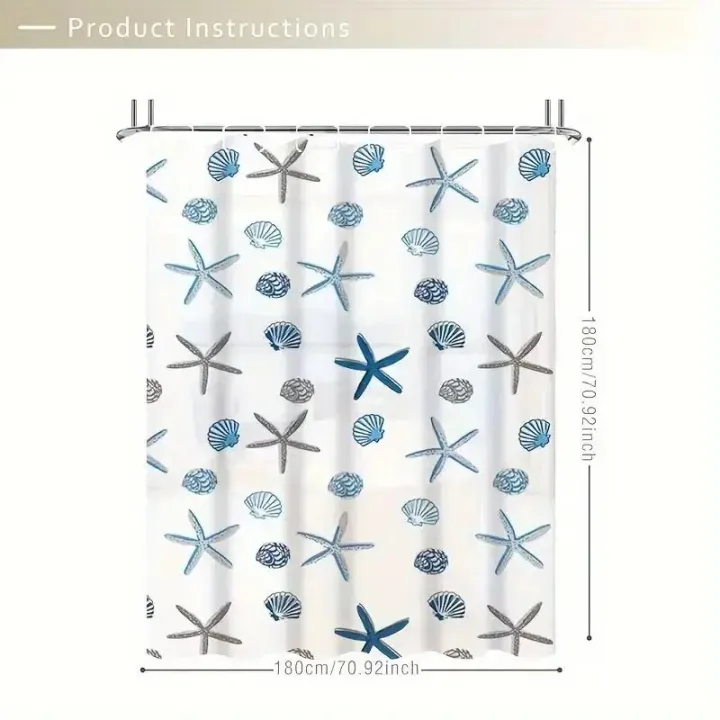1pc%20With%20Pattern%20Shower%20Curtain%20PEVA%20Waterproof%20Shower%20Curtain%20Bathroom%20Partition%20Curtain%20Bathroom%20Decoration%20Accessories%20-%20Image%205