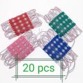 3 Led Module 12V DC LED Red, Blue, Green, yellow, pink, white, wharm white. 