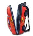 3 D car school bag boys and girls for class play group to prep two. 