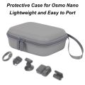 Carrying Case for Nano Accessories, Storage Bag Protective Case Hard Shell Cover for Osmo Nano Standard Combo Accessory.