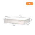 Book A4 Document Storage Box Desktop Office Test Paper Storage Certificate Storage Box Transparent Data Sorting File Box. 