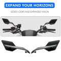 For HONDA PCX 125 PCX 150 PCX150 PCX 160 PCX160 Motorcycle Foldable Rearview Side Mirror Rotation Adjustable Rear View Mirror. 