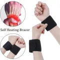 Self-Heating Wrist Support Brace Wrap Heated Hand Warmer Compression Pain Relief Wristband Belt. 
