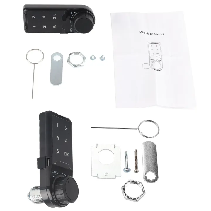 Electric Coded Lock RFID Card Key Lock Touch Keypad Password Key Access ...