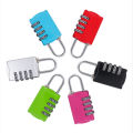 Mini Lock Resettable 4 Dial Digits Code Number Password Combination Padlock Travel Security Lock for Luggage Lock Padlock Gym. 