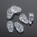 10pcs Plastic Glass Retainer Transparent Mirror Cabinet Fix Clips display dresser bathroom mirror wine cabinet Glass Hardware. 