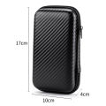 For R36 Ultra game console storage bag EVA hard shell anti pressure waterproof bag anti scratch screen protector silicone case. 