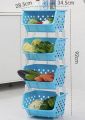 Kitchen vegetable rack 4 tries stand globe. 