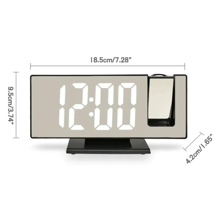 Digital%20Alarm%20Clock%20with%20180%C2%B0%20Rotating%20Projector%20-%20LED%20Large%20Mirror%20Display,%20High%20Quality%20-%20Image%207