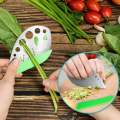 Herb Cutter |Herb Cutter & Stripper Imported Stainless Steel - Premium Kitchen Utility Tool for Efficient Herb Preparation. 