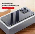 Infinix note 30 Pro  Back Jelly Cover  Anti-Fall Crystal Transparent Soft Clear Silicon Ultra Thin Protective Case. 
