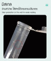 Zigma science - 10 pcs/pack, clear color with scale, tube, centrifuge tube, clear color centrifuge tube, sampling tube, plastic centrifuge tube with lid. 