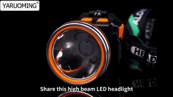 High Power LED Headlamp Rechargeable Headlight Built-in 18650 Battery Head Lamp Waterproof Head Torch Head Light