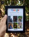google photo frame with your pictures. 