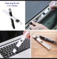 2in1 Window Cleaning Brush with Garbage Picker  "Household 2 in 1 Cleaning Brush Tool: Multipurpose Window, Door, Keyboard Cleaning Brush - Computer Removal Clean Quick Slit Device - Portable Corner Cleaning Tool - Household Cleaning Accessories.. 