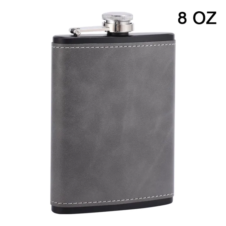 6/8oz%20Portable%20Hip%20Flask%20Brown%20Leather%20Covered%20Stainless%20Steel%20Flask%20for%20Alcohol%20Whiskey%20Flasks%20Man%20%20-%20Image%207