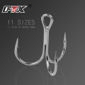 FTK Treble Hook Baitholder Bass Fishing Hook Lure Holder Fly Tying Crank Hook Set Saltwater  Needle Fishhook. 