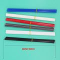 60pcs Plastic Welding Rods PP ABS PVC Plastic Welder Rods for Car Bumper Kayak Repair Kit Car Bumper Repair Electrodes Sticks.