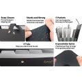 Expanding File Folder,5 Pocket Folders for Documents,Portable Paper Organizer for School Office Supplies,A4 Size. 
