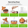 Home Wood Grain Air Humidifier Purifier Aroma Diffuser USB Ultrasonic Cool Mist Sprayer Essential Oil Fragrance. 