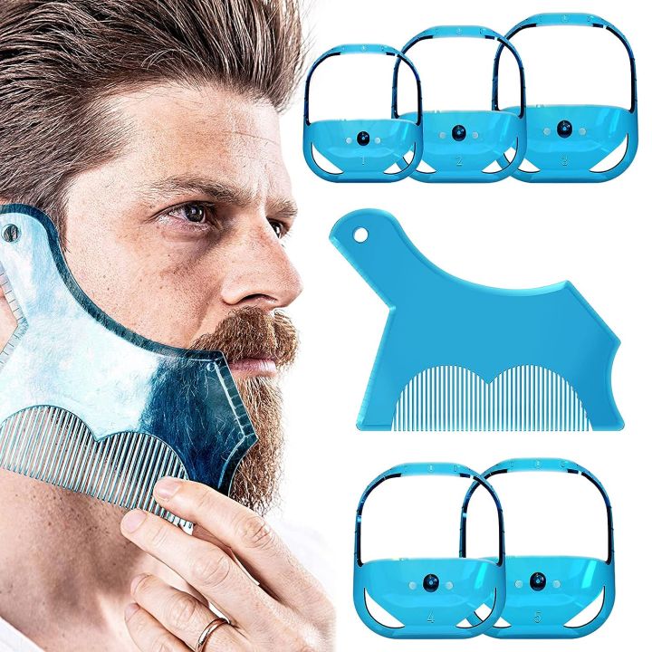 6pcs%20Beard%20Shaping%20Kit%20%E2%80%93%205%20Size%20Beard%20Templates%20&%201%20Multifunctional%20Styling%20Comb%20for%20Perfect%20Grooming%20(Blue%20&%20Transparent)%20-%20Image%204