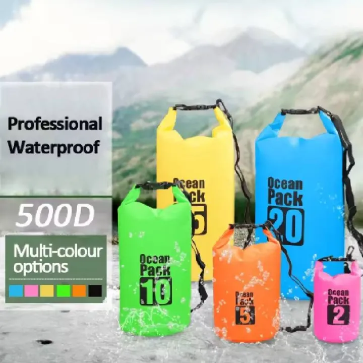 2L/3L/5L/10L/15L%20Inflatable%20Open%20Swimming%20Buoy%20Tow%20Float%20Dry%20Bag%20With%20Waist%20Belt%20For%20Boating%20Rafting%20Swimming%20Bucket%20Water%20Sport%20-%20Image%204