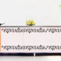 Wall Floral Border Vines Vinyl Decals Decor Art Wall Stickers ( 4 Inches by 12 Feet ). 